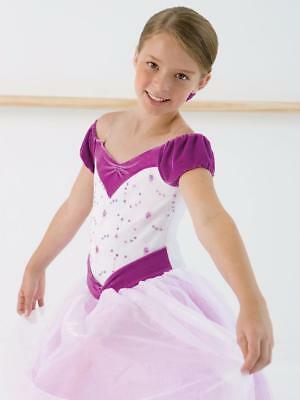 Pre-Owned Costume Large Child Pink Revolution 036 Ballet Lyrical Princess Sequin Lace Dress
