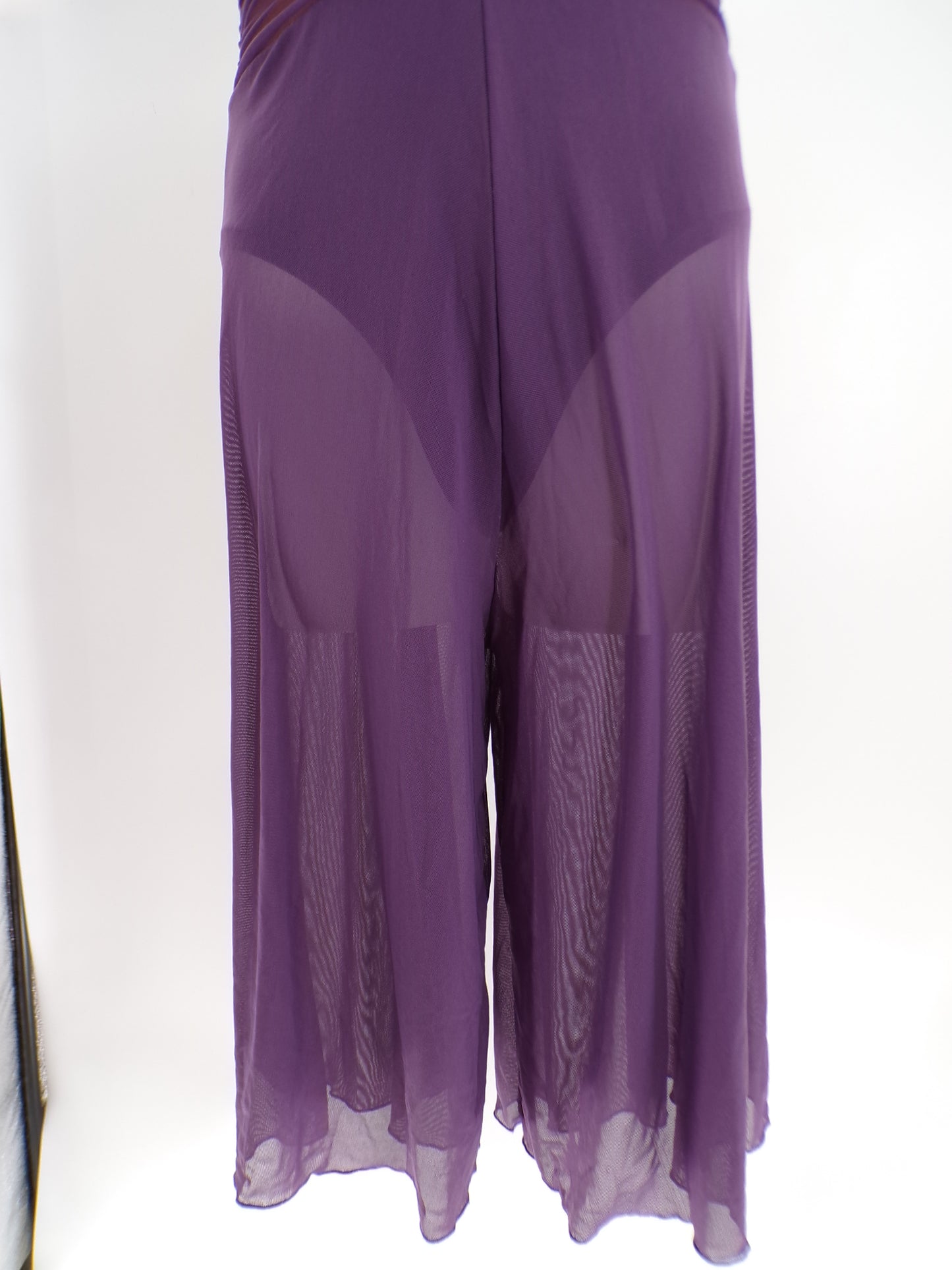 Pre-Owned Costume 10th House  TD23407 Large Child Purple  Lyrical  Rhinestones