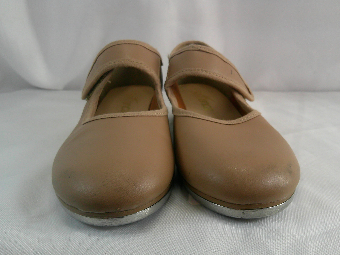 Pre-Owned Tap Shoes SoDanca Kids 11M Mary Jane Leather Loop Strap