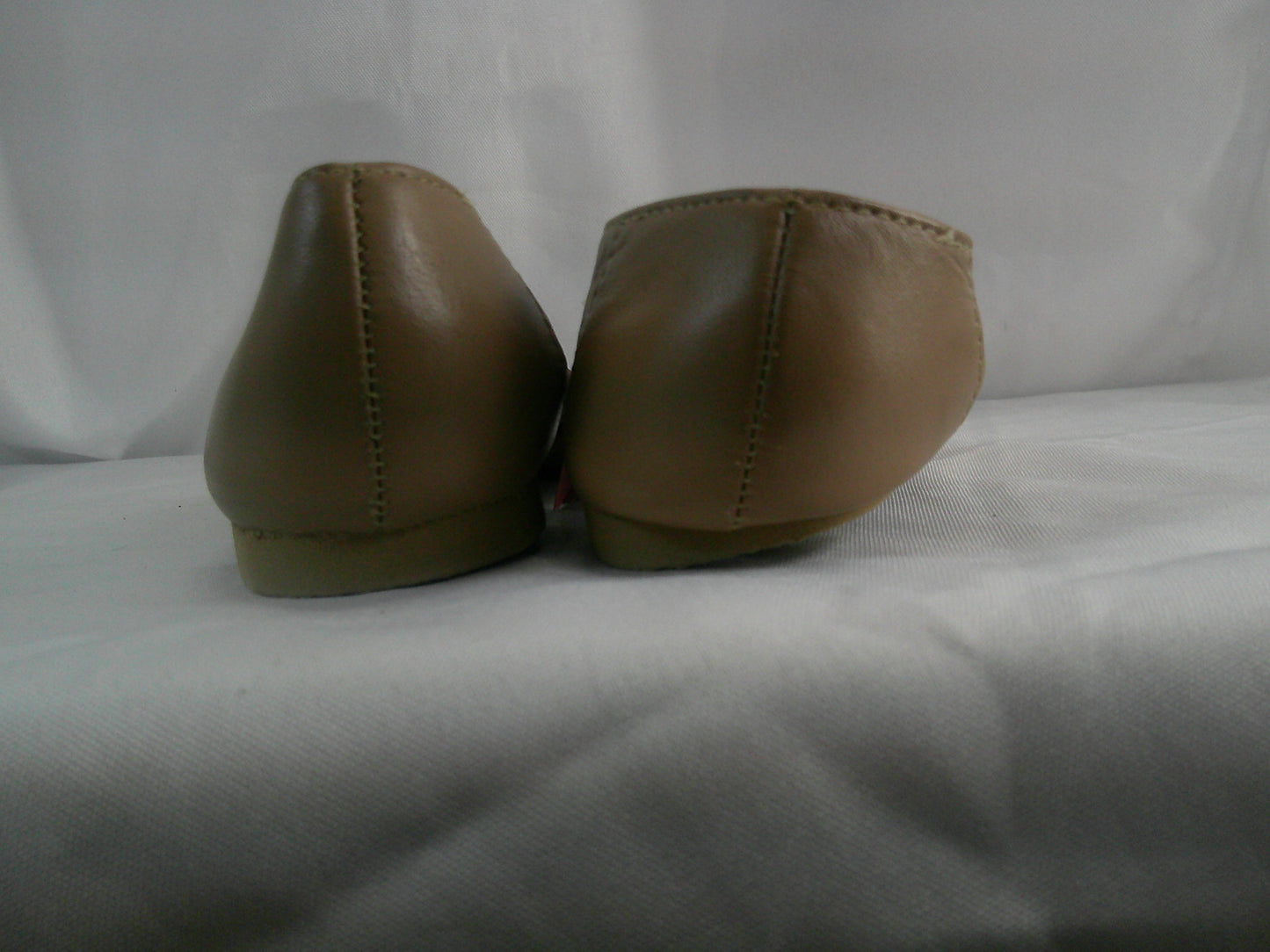 Pre-Owned Jazz Shoes Dancing Fair Big Kid 1M Top Elastic Leather Slip On