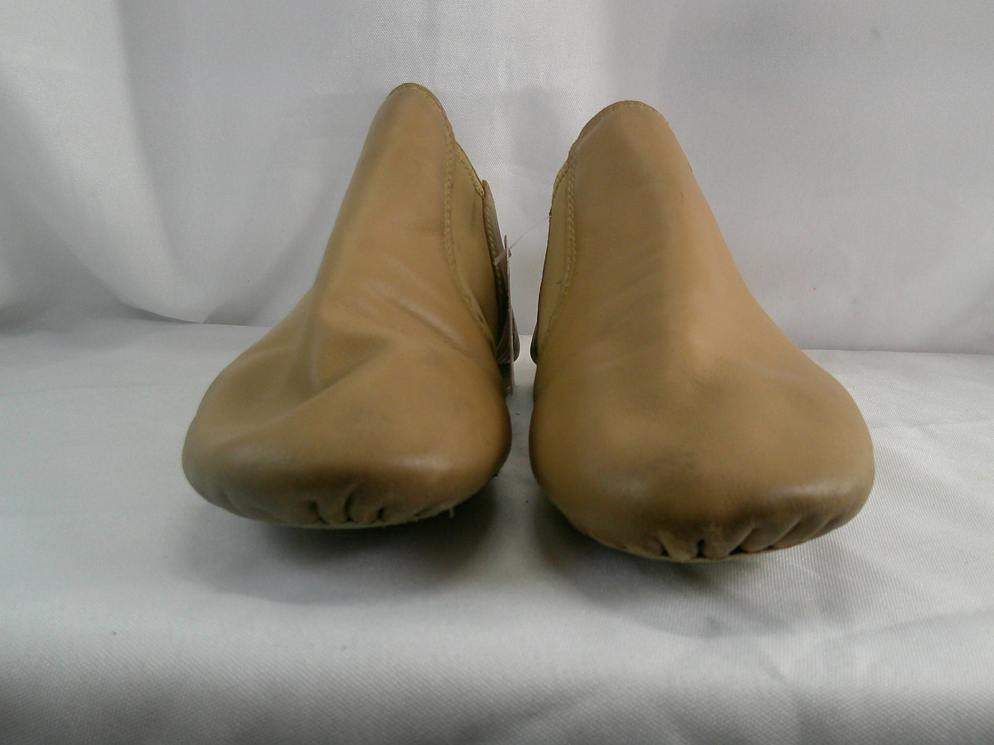 Pre-Owned Jazz Shoes Revolution Adult 2M Slip On Leather Split Sole