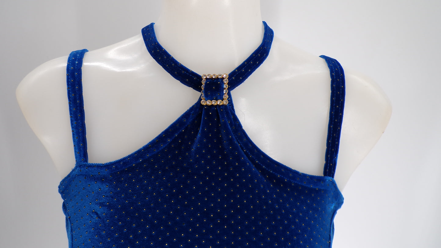 Pre-Owned Costume Kelle Small Adult Royal Blue Lyrical