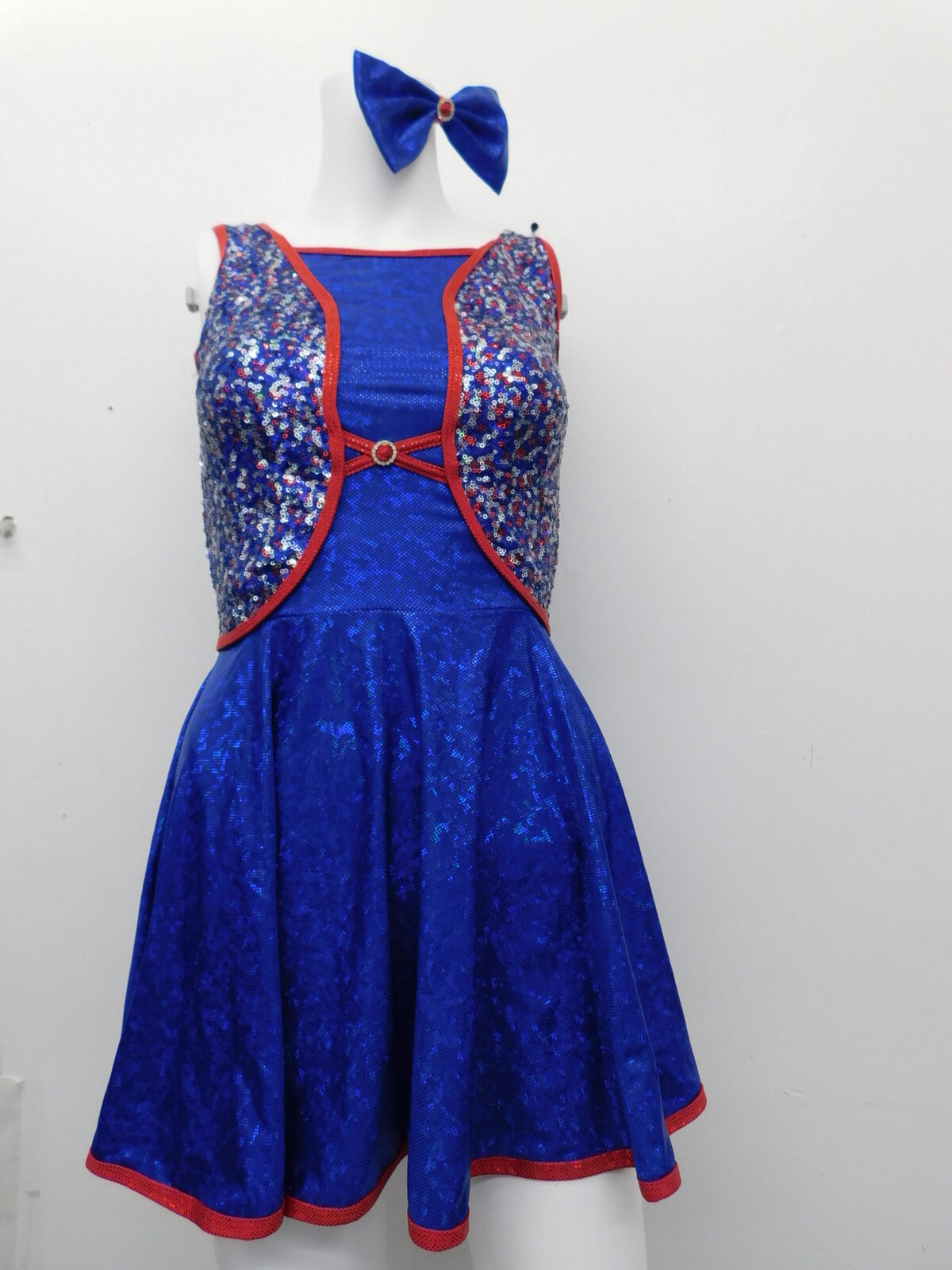 Pre-Owned Costume Body Wrappers  PMAD19 XS Adult Royal Blue  Jazz