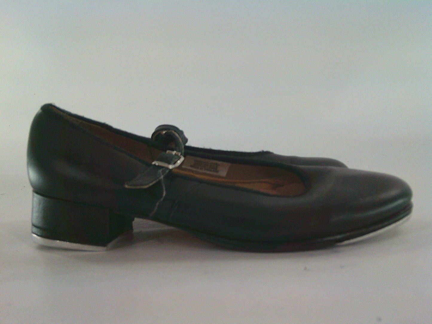 Pre-Owned Tap Shoes Bloch Adult 5.5M Mary Jane Leather Buckle