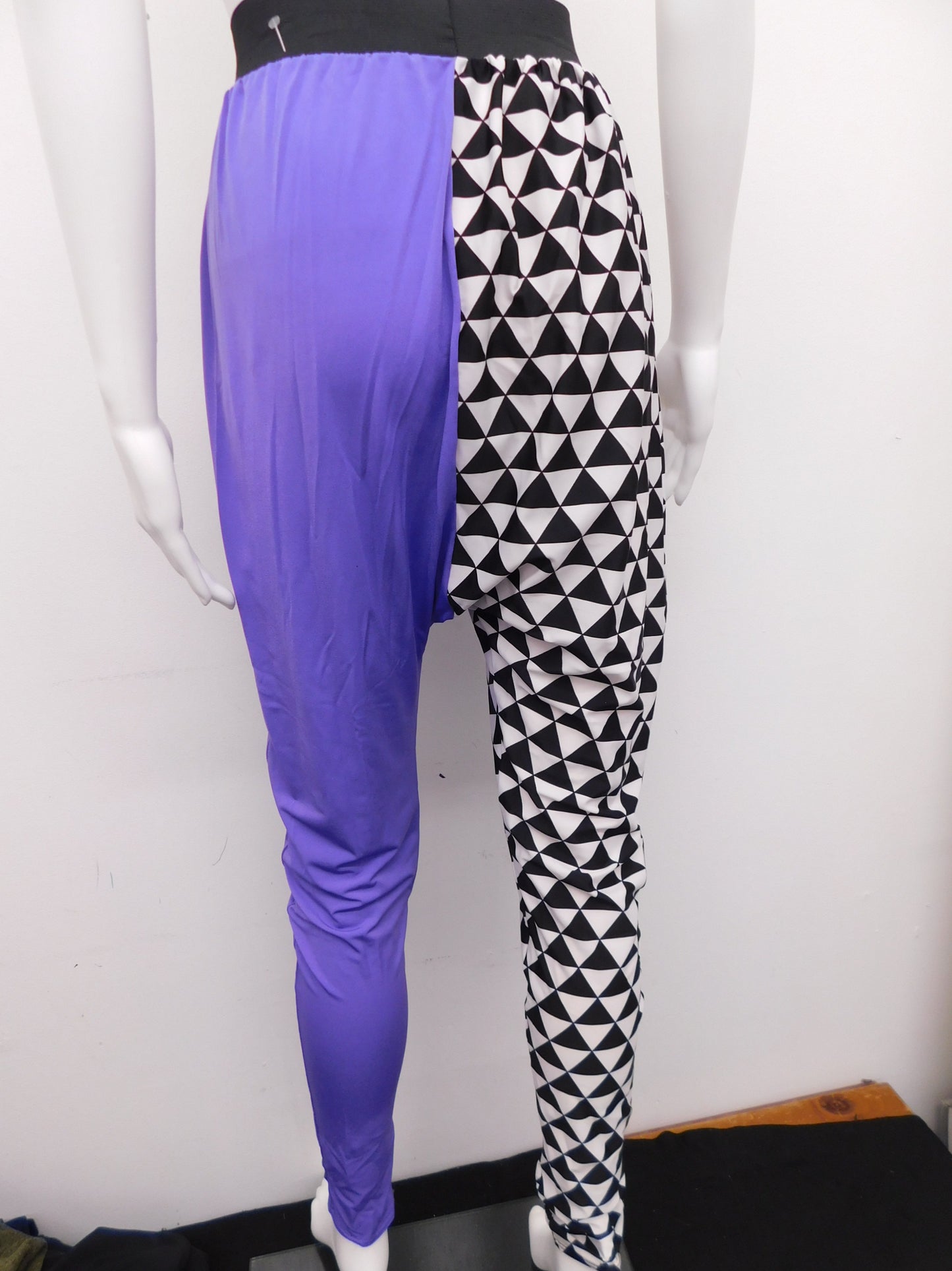 Pre-Owned Pants Weissman  7872 Medium Adult Purple  Hip Hop