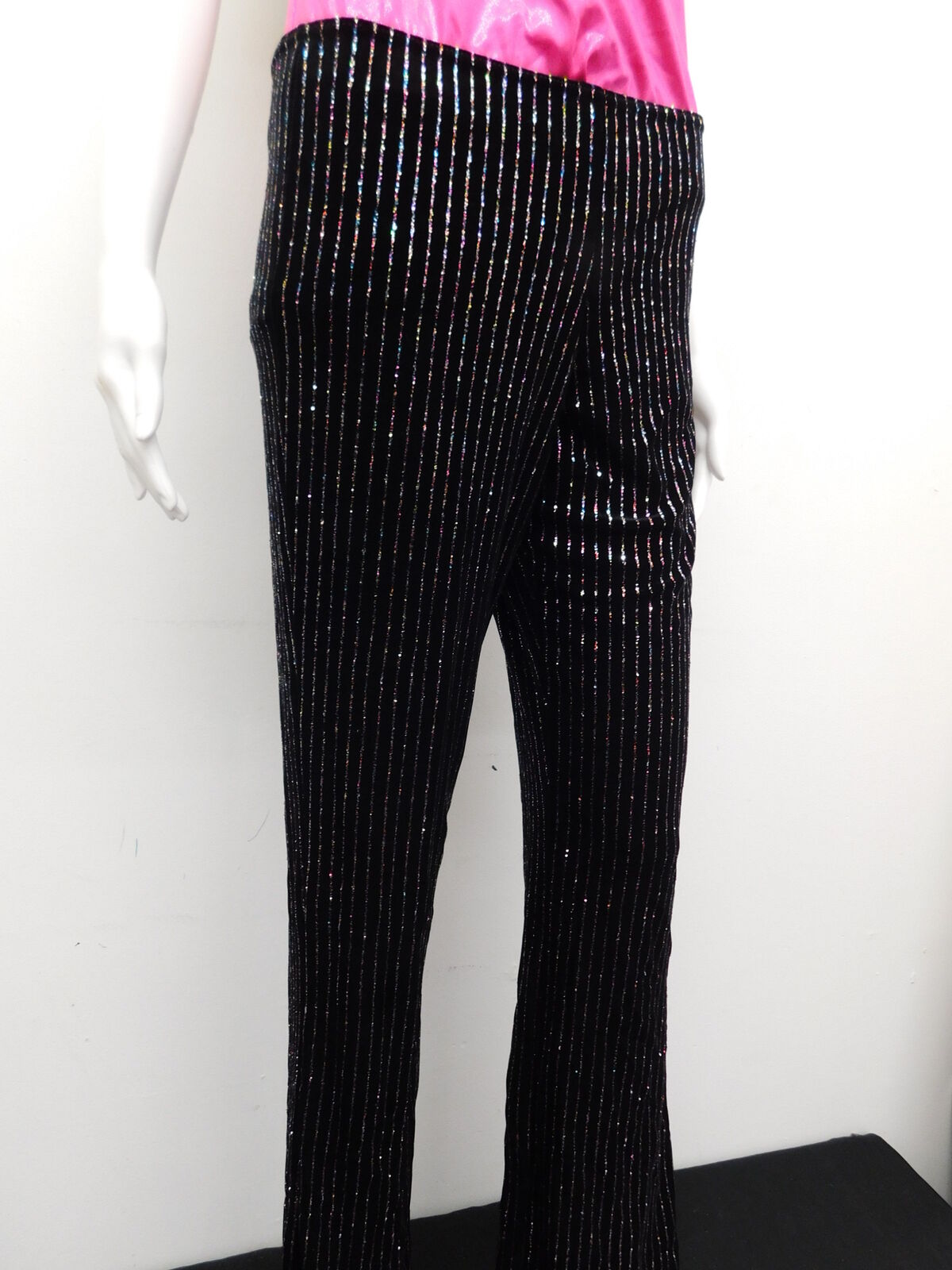 Pre-Owned Costume Costume Gallery   Medium Adult Pink Suit Jazz Glitter Gangster