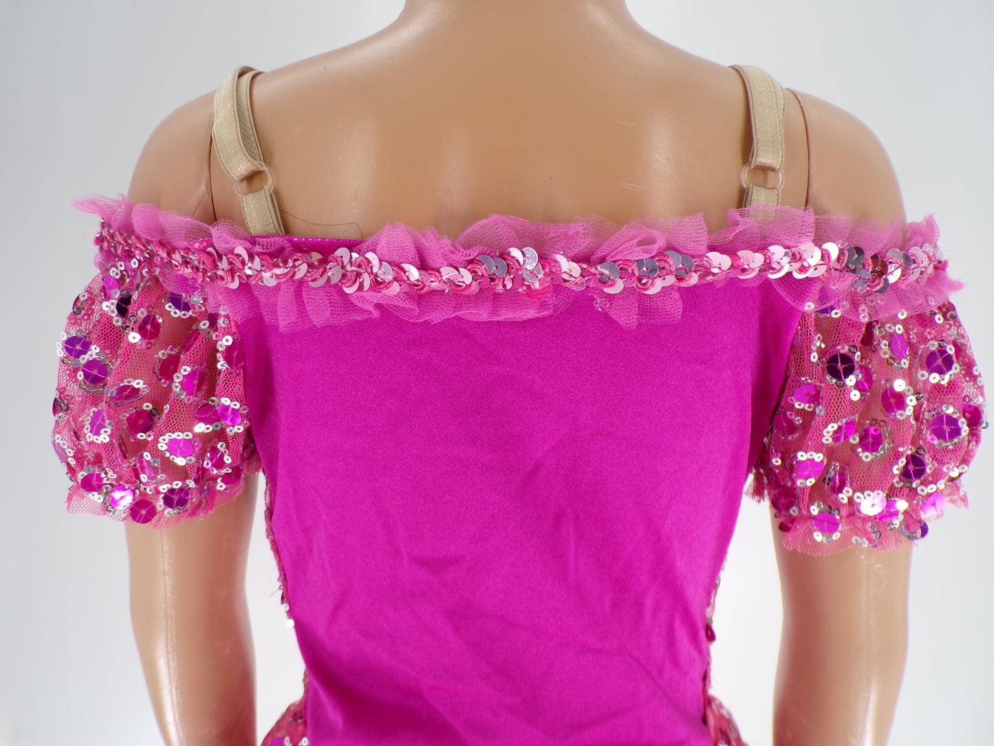 Pre-Owned Costume Curtain Call  E369 Small Child Hot Pink  Jazz