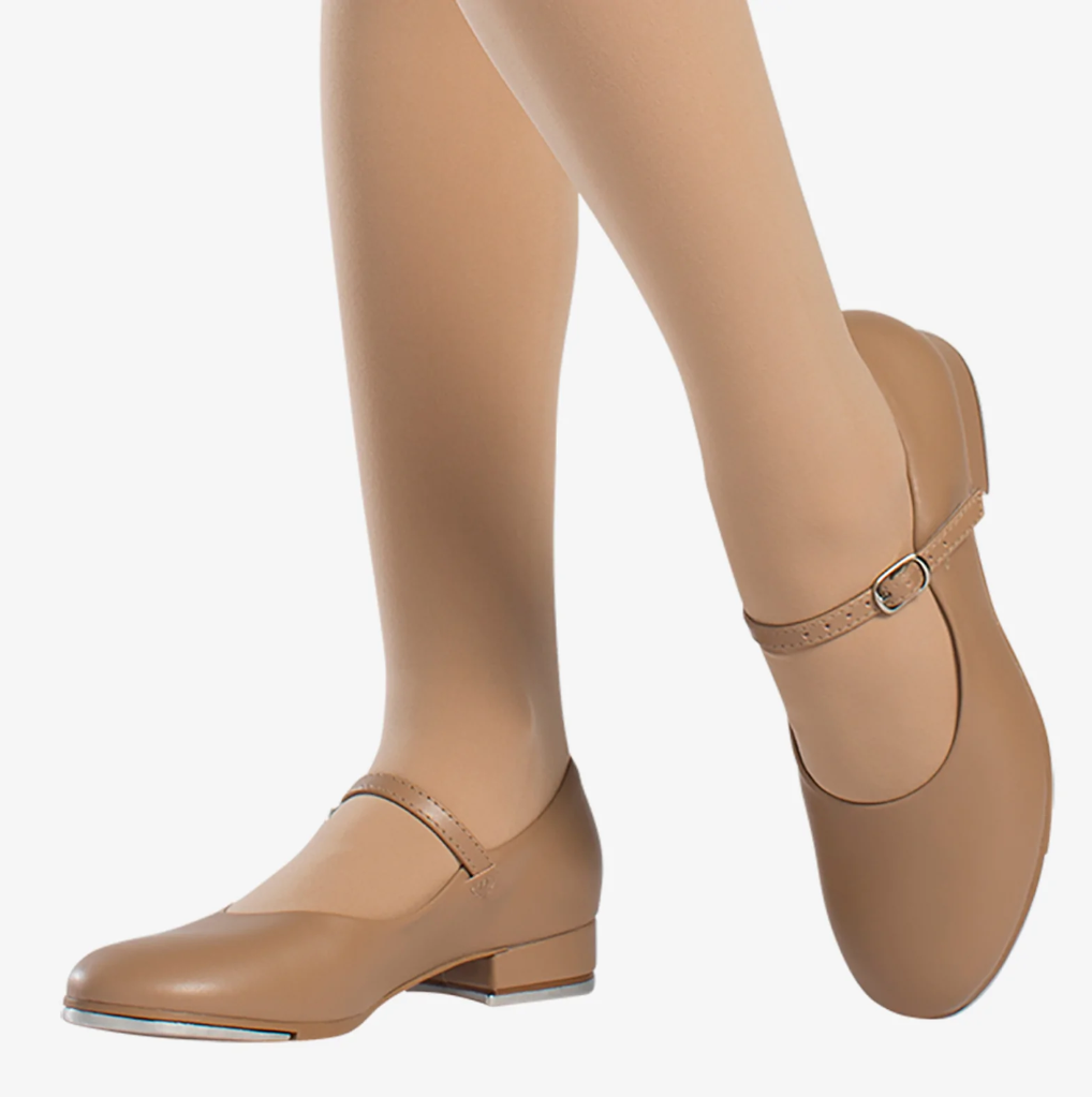 NEW Tap Shoes So Danca TA06 Mary Jane Black Caramel and Tan Toddler through Youth Sizes