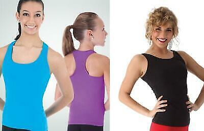 Pre-Owned Tank Top Body Wrappers   Large Child Red  Jazz Tap Hip Hop