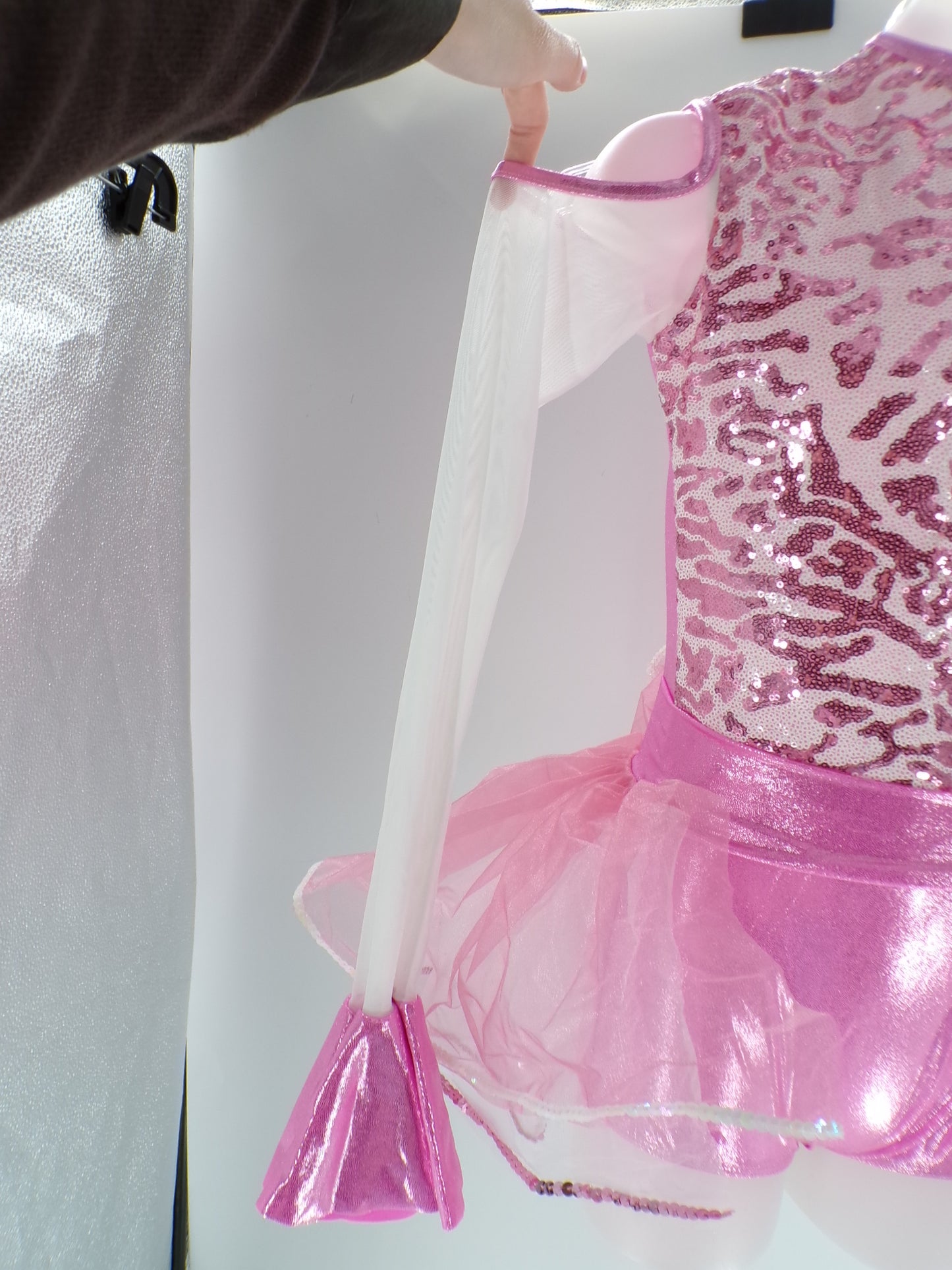 Pre-Owned Costume Dansco   Large Child Pink  Jazz