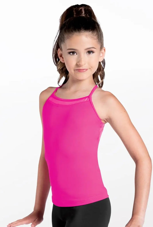 New Cami Top Balera MT13114-Keyhole Tank with Mesh Jazz Acro