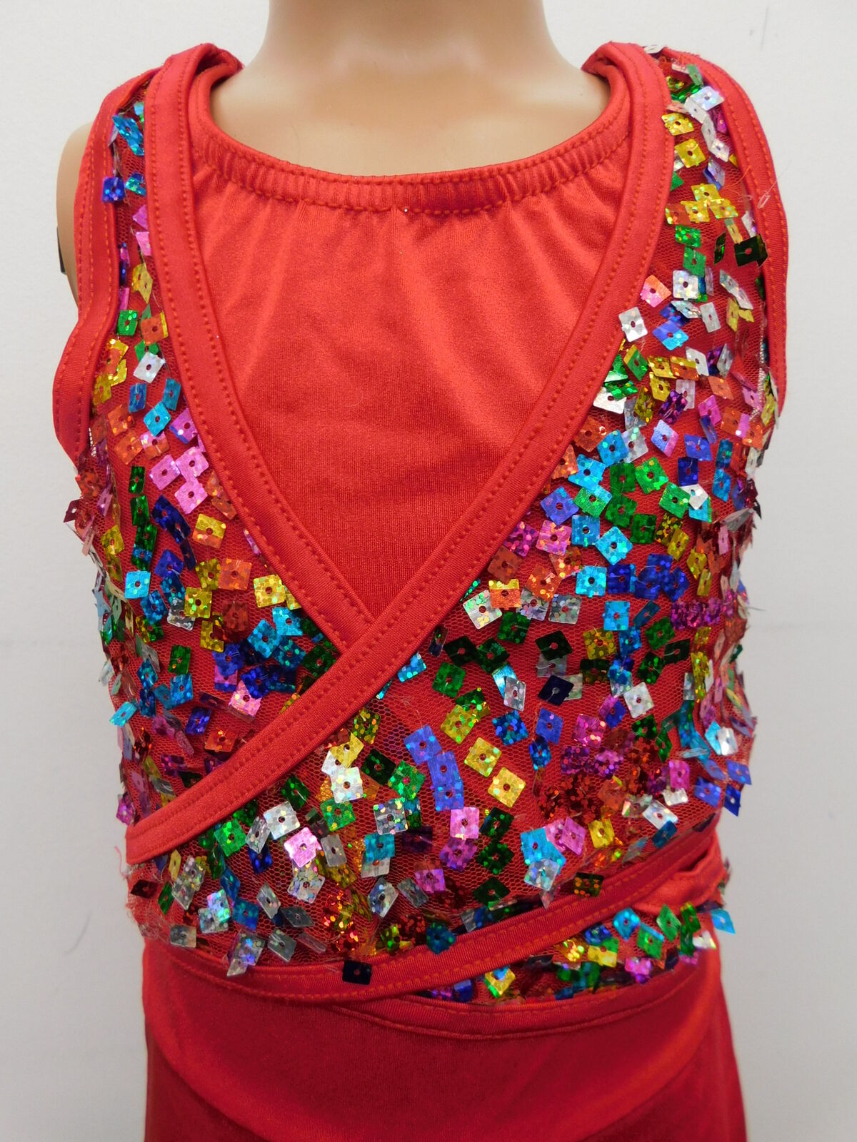 Pre-Owned Costume Costume Gallery  15329 Medium Child Red  Jazz
