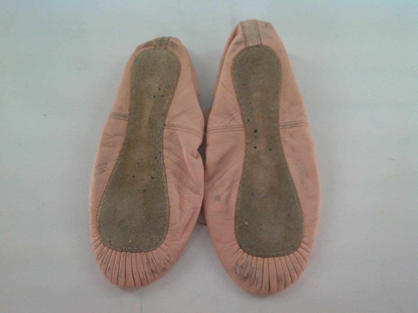 Pre-Owned Ballet Shoes Bloch Adult 6.5M  Leather Single Strap Full Sole