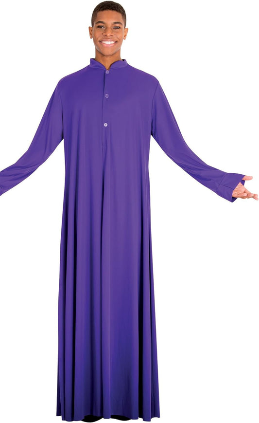 Pre-Owned Dress Body Wrappers  M657 Medium Adult Purple  Ballet