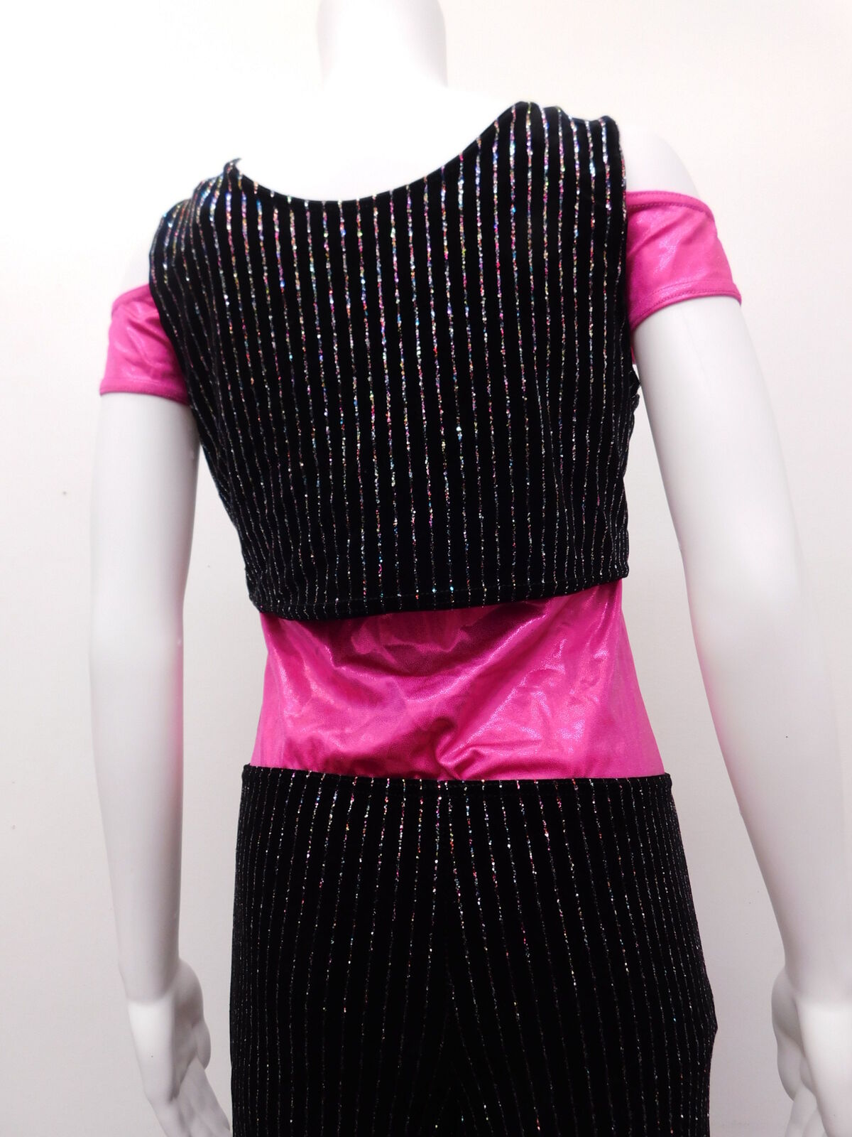 Pre-Owned Costume Costume Gallery   Medium Adult Pink Suit Jazz Glitter Gangster