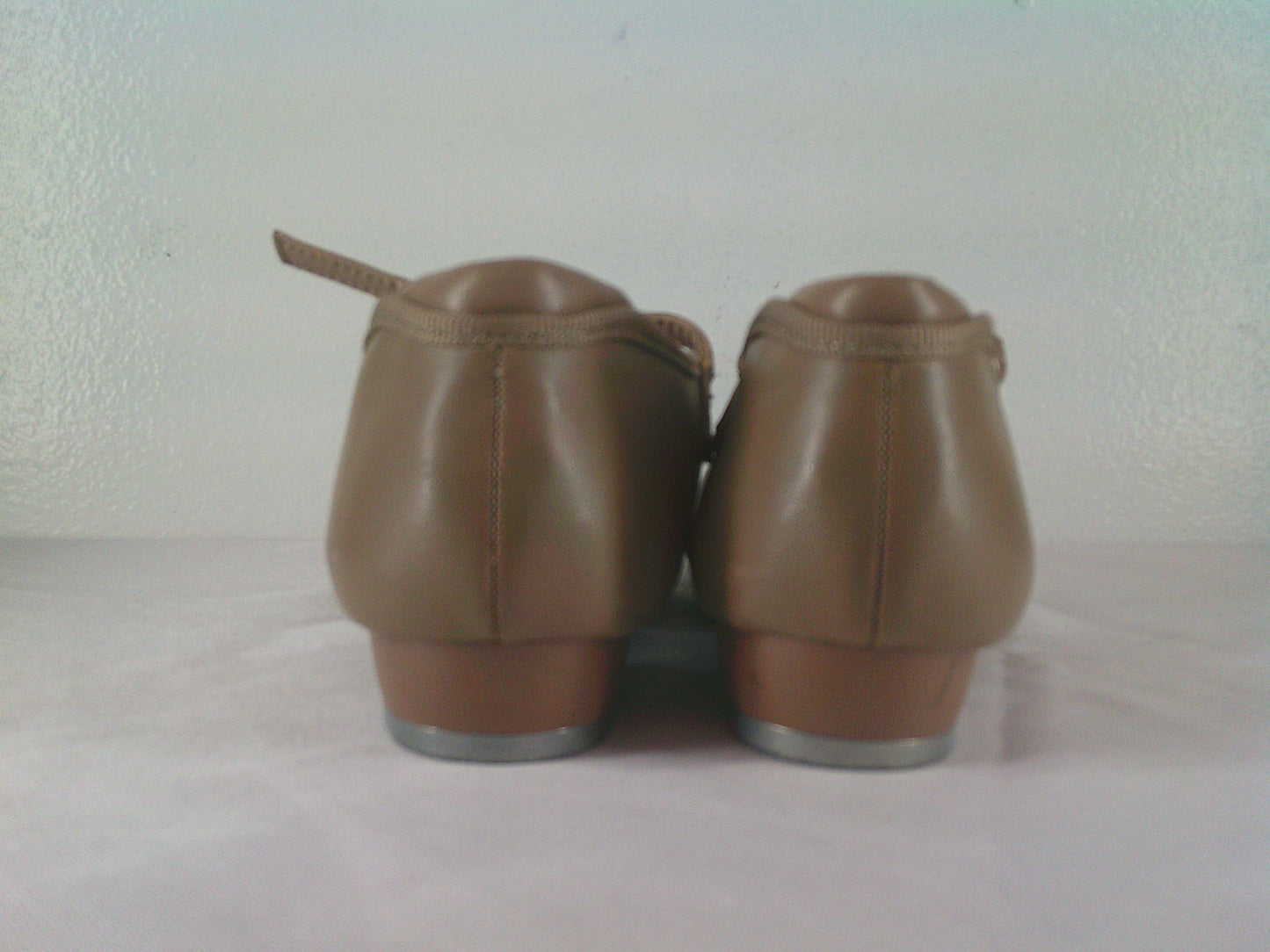 Pre-Owned Tap Shoes Dancing Fair Kids 12M Mary Jane Leather Buckle Student