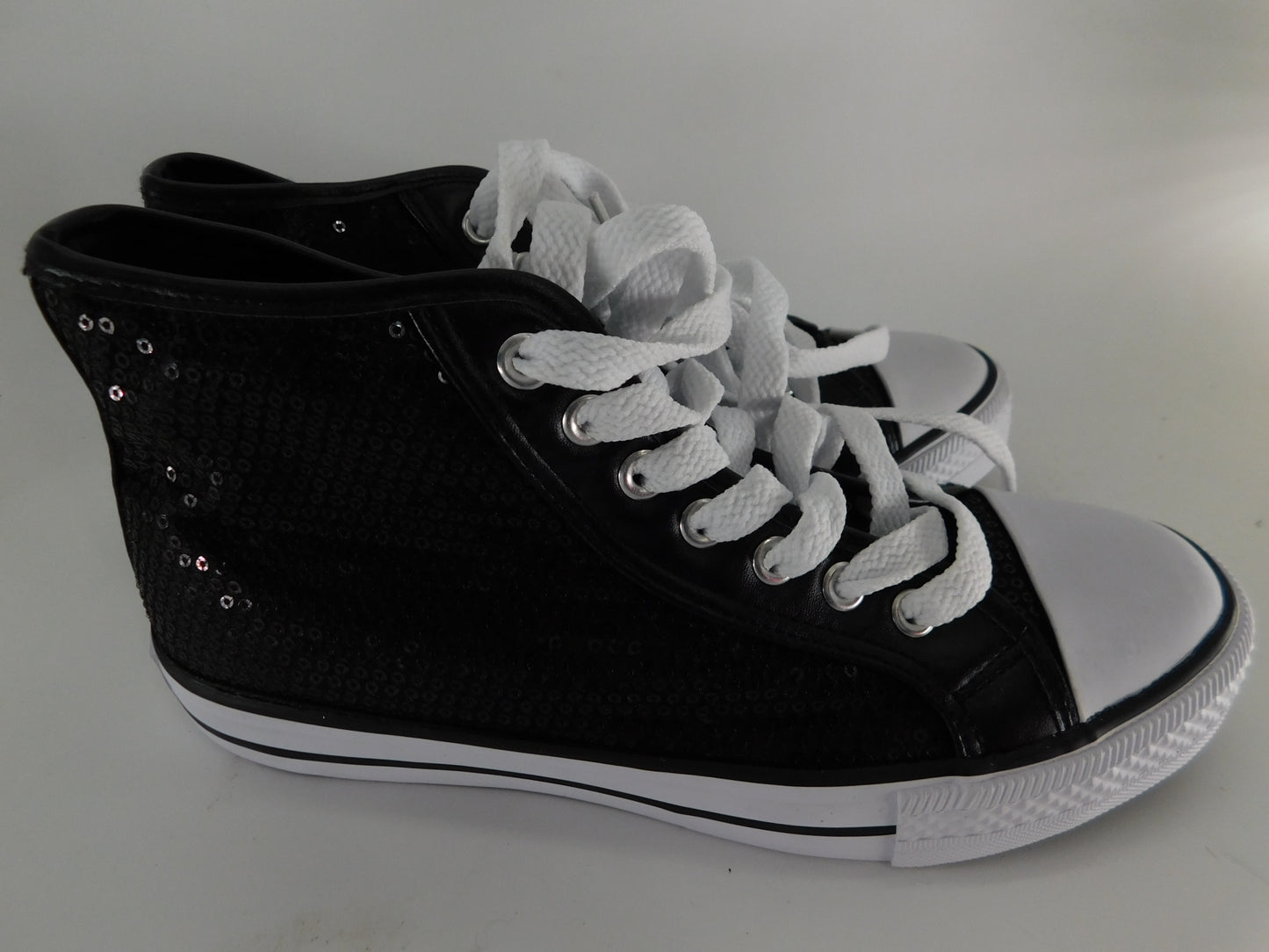 Pre-Owned Hip Hop Shoes Revolution Adult 8  Sequin