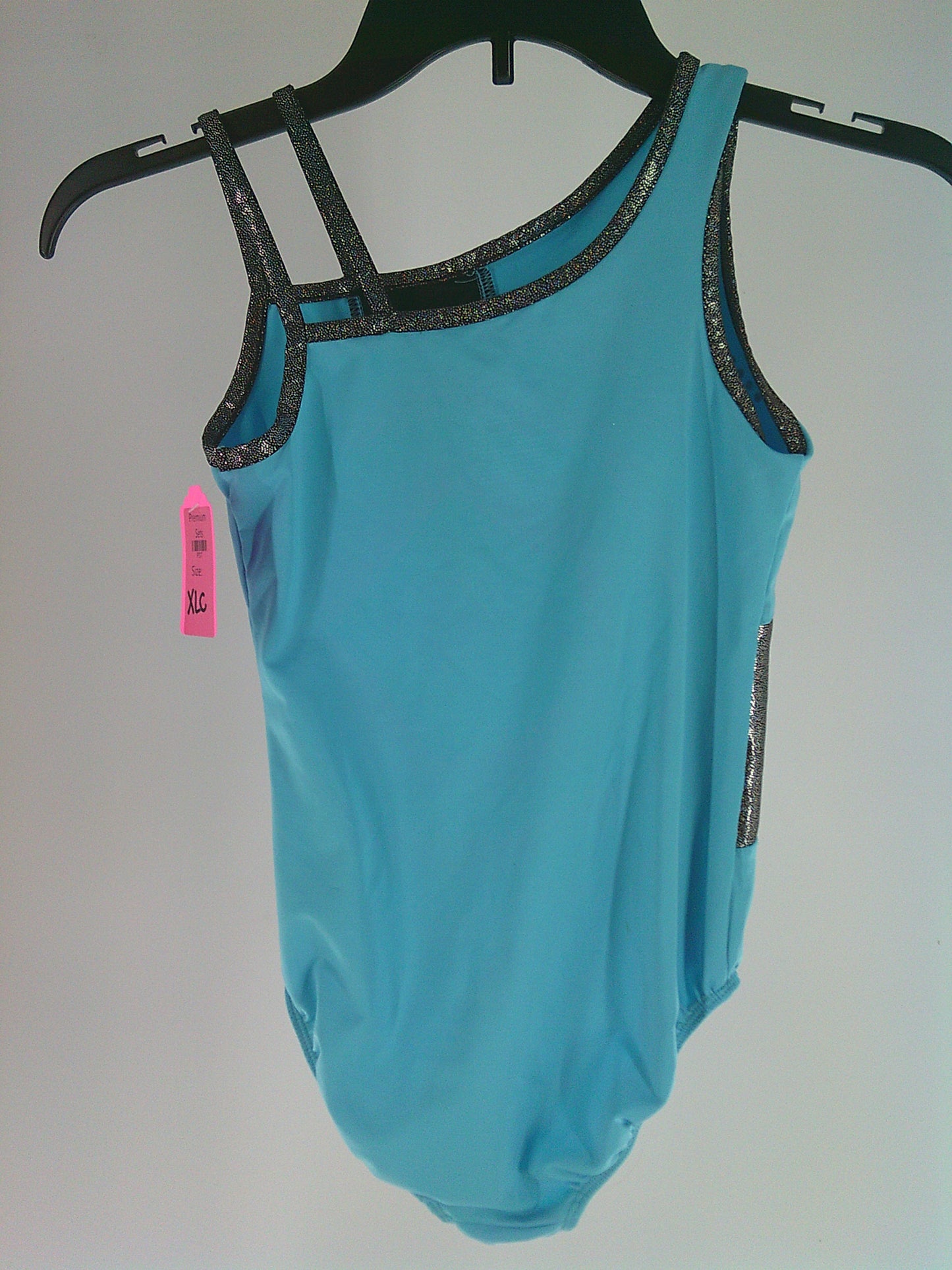 Pre-Owned Leotard Danskin Now Medium Child Blue Jazz Acro