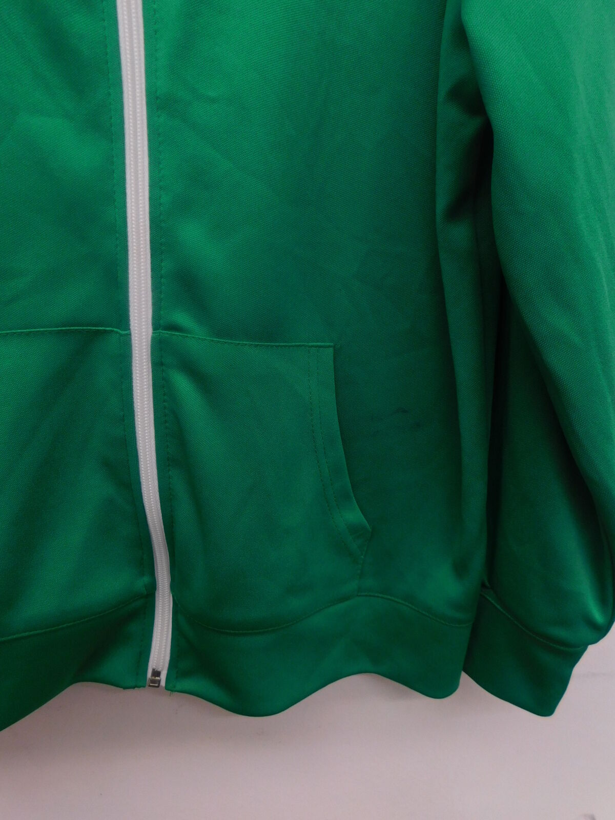 Pre-Owned Warm Up Jacket Urban Groove  AH3319 Medium Adult Green  Hip Hop Jazz