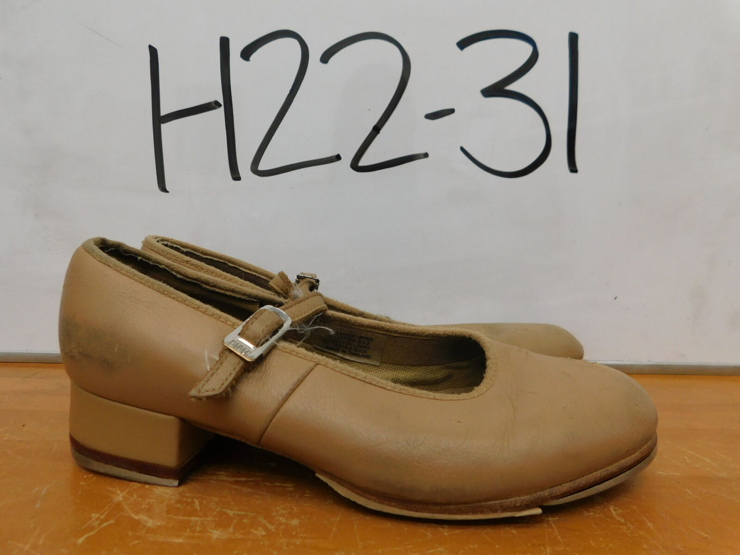 Pre-Owned Tap Shoes Bloch Adult 5M Mary Jane Leather Buckle