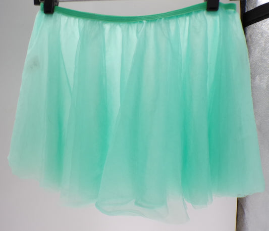 Pre-Owned Skirt Main Street Dancewear   Large Adult Green  Ballet