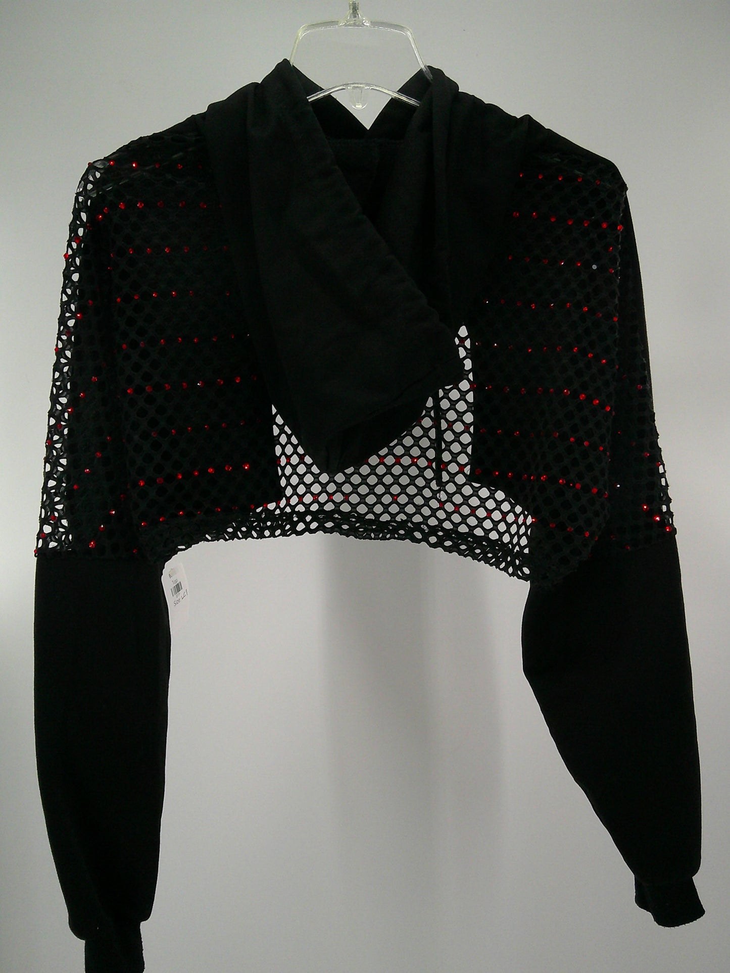 Pre-Owned Hoodie No Tag   Small Adult Black Red  Hip Hop Tap