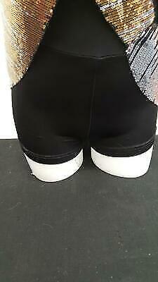 Pre-Owned Costume Gallery  16380 Large Child Metallic Dress Jazz Sequin