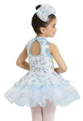 Pre-Owned Costume Weissman  11807 Intermediate Child Pink Tutu Dress BalletYAGP Sequin