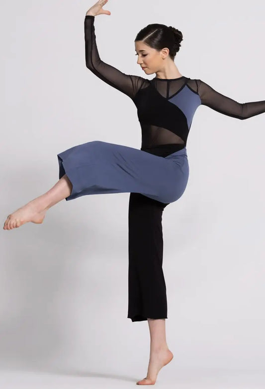 Pre-Owned Costume Balera MJ11829 Medium Adult Blue Jumpsuit Contemporary