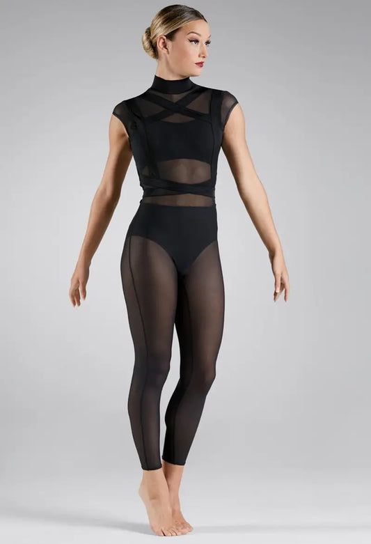 Pre-Owned Costume Weissman MT11571 Large Adult Black Jazz Contemporary
