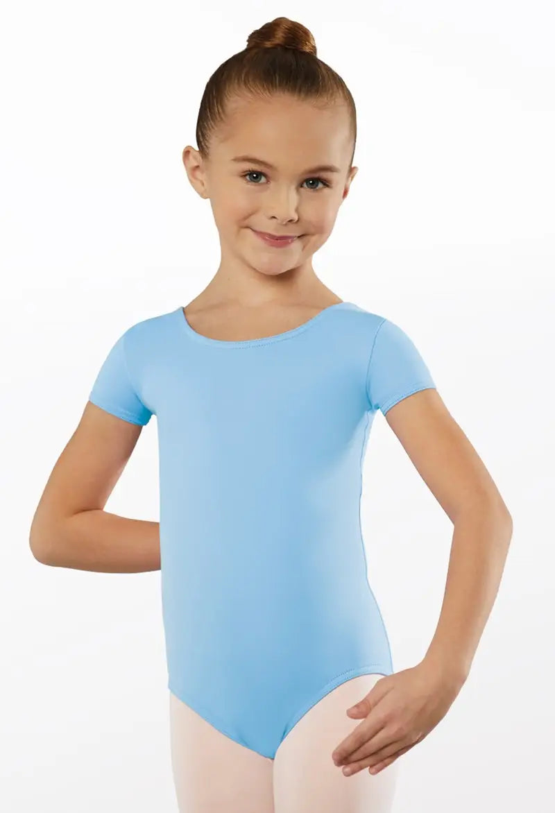 New Leotard Weissman MT12458-Short Sleeve Leotard