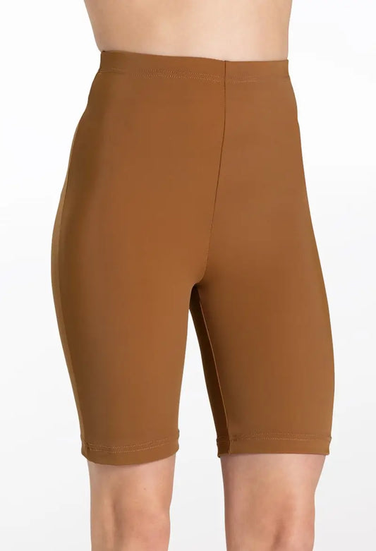 Pre-Owned Shorts Weissman MT13219 Medium Adult Camel Brown Jazz Gymnastics