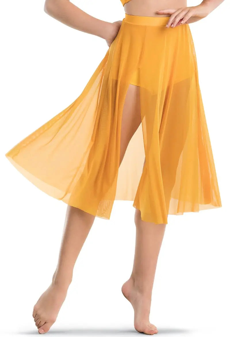 Pre-Owned Costume Skirt Small Adult White Balera S9768 Modern Contemporary