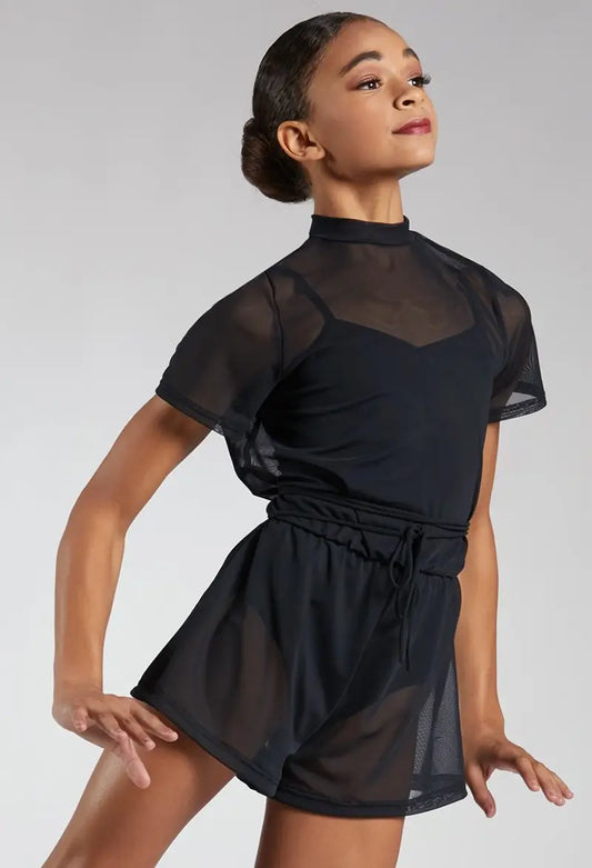 Pre-Owned Costume Balera SM11785 Small Adult Black Romper