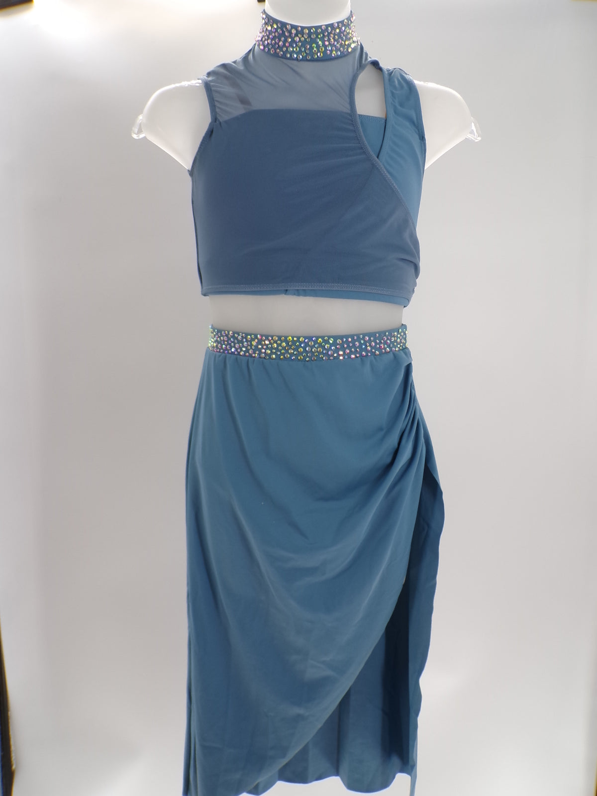 Pre-Owned Costume 10th House TH23127 Small Adult Blue Rhinestones Contemporary