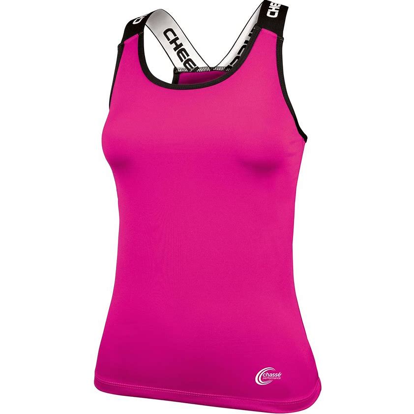 Pre-Owned Top Chasse Cheer Small Adult Pink Jazz Cheer Tumbling