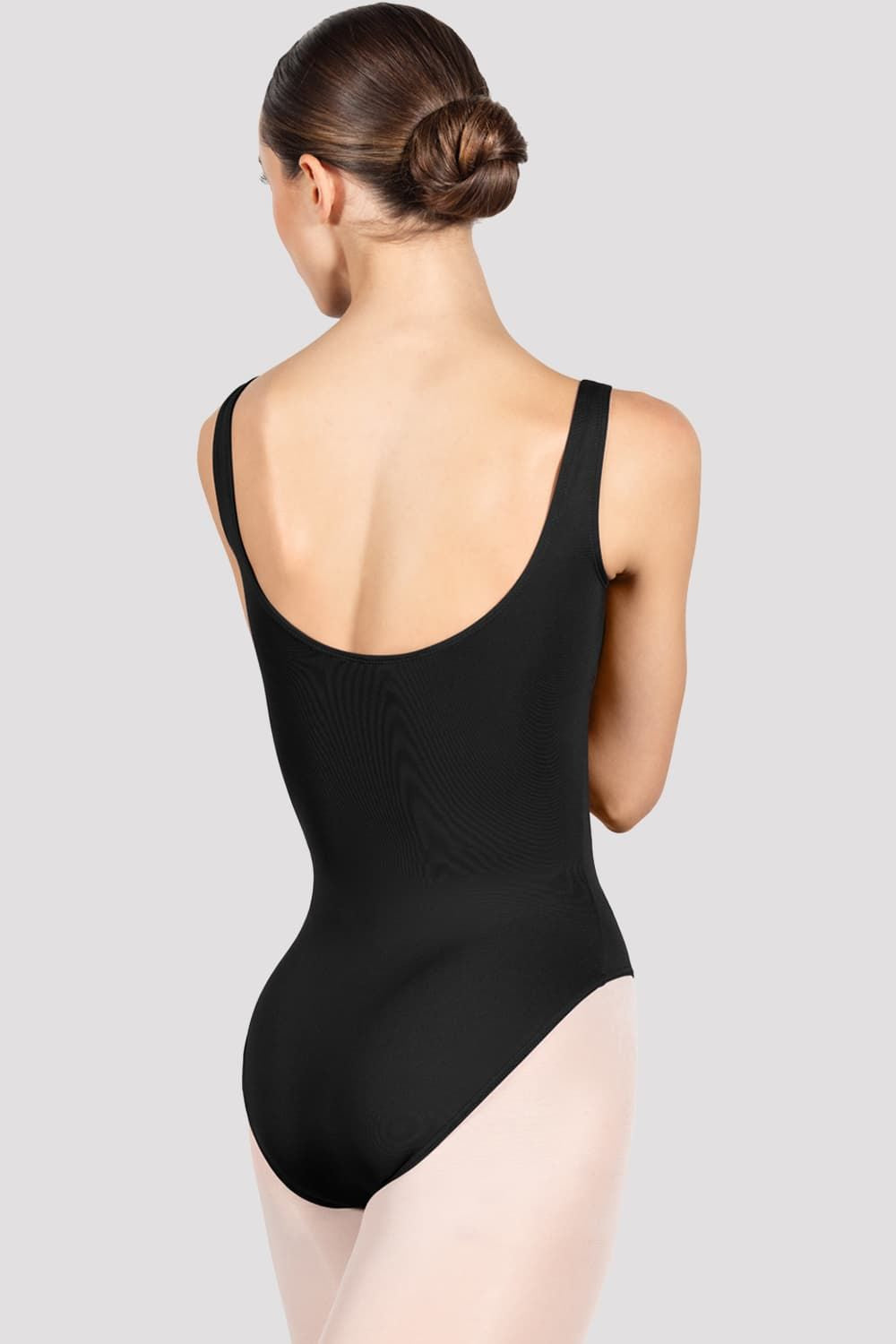 Pre-Owned Leotard Bloch Small Adult Black Ava Pinch Front Ballet Modern