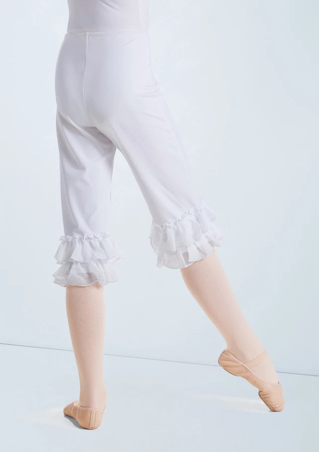 Pre-Owned Costume Bloomers Nutcracker Ballet Weissman 7-10810 White Pointe